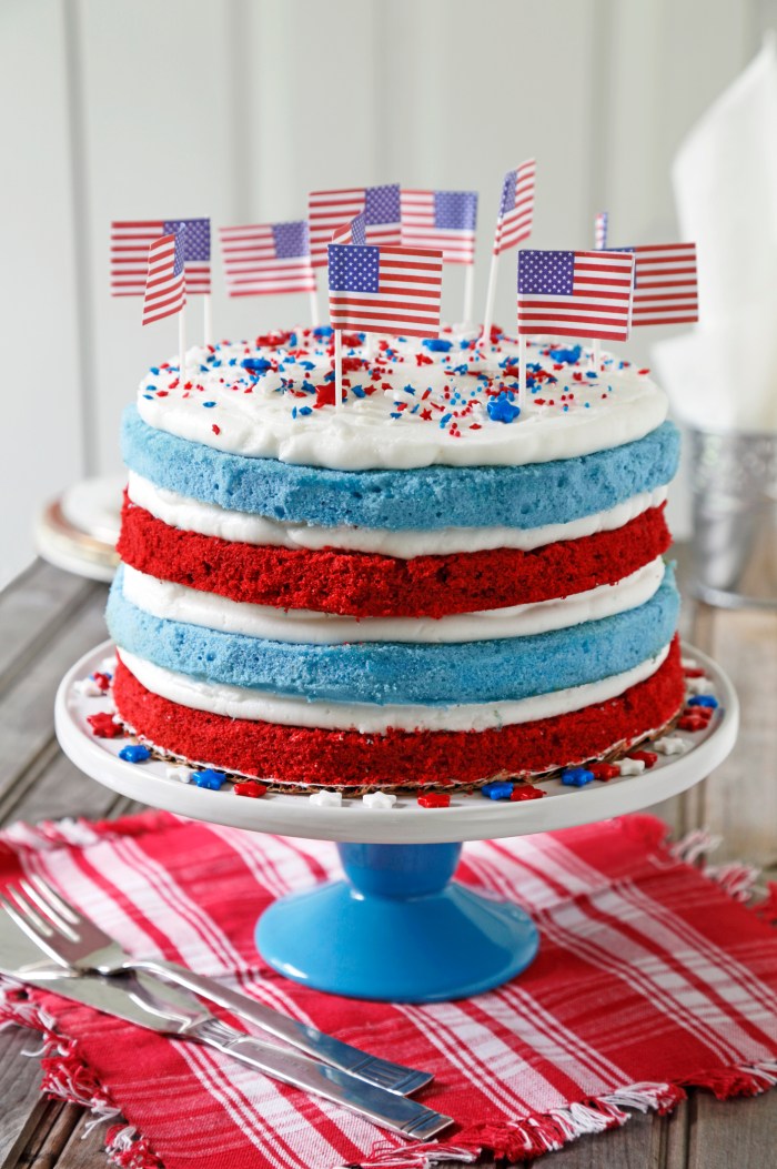 Patriotic cake
